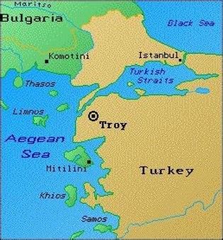 troy location|person from ancient troy.